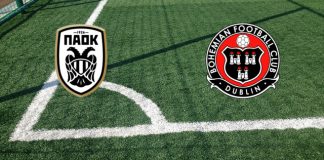 Formazioni PAOK-Bohemian Dublin