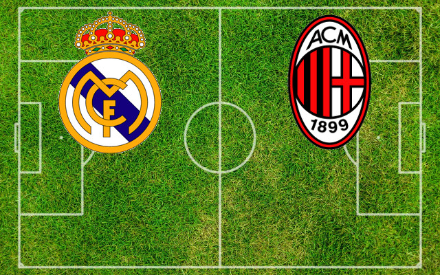 Real Madrid-Milan_it Formazioni Real Madrid-Milan