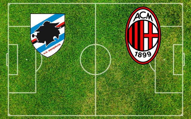 Formazioni Sampdoria-Milan
