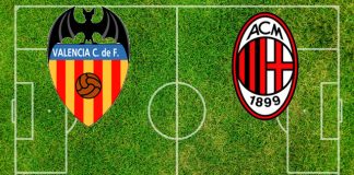 Formazioni Valencia-Milan