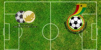Formazioni Sudafrica-Ghana