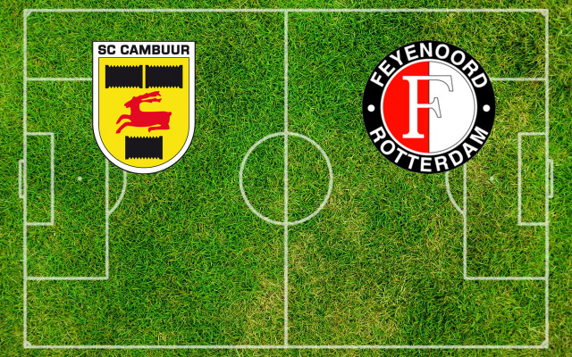 Formazioni Cambuur-Feyenoord