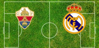 Formazioni Elche-Real Madrid