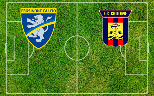 Formazioni Frosinone-Crotone