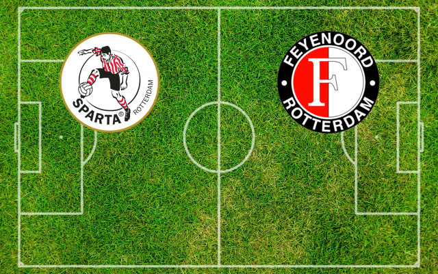 Formazioni Sparta Rotterdam-Feyenoord