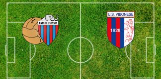 Formazioni Catania-Vibonese