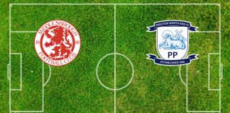Formazioni Middlesbrough-Preston