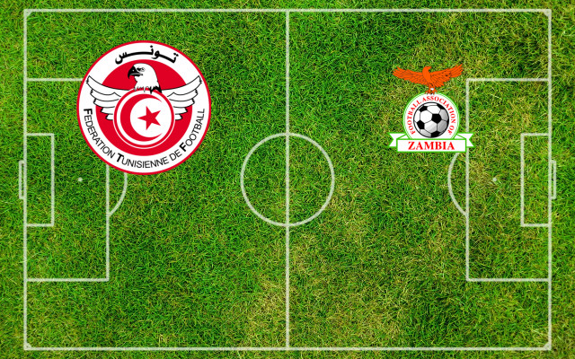 Formazioni Tunisia-Zambia
