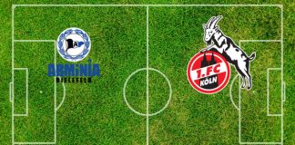 Formazioni Arminia Bielefeld-Colonia