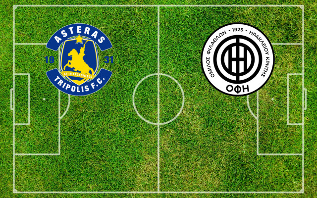Formazioni Asteras Tripolis-OFI Creta