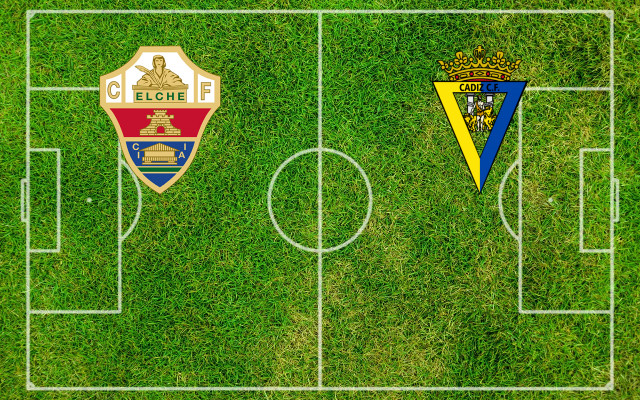 Formazioni Elche-Cadiz