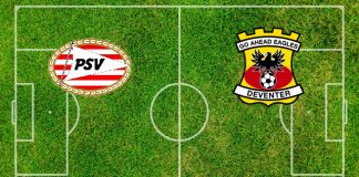 Formazioni PSV-Go Ahead Eagles