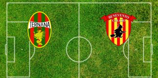 Formazioni Ternana-Benevento
