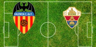 Formazioni Valencia-Elche