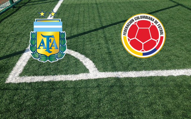 Formazioni Argentina-Colombia