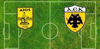 Formazioni Aris Salonicco-AEK Atene