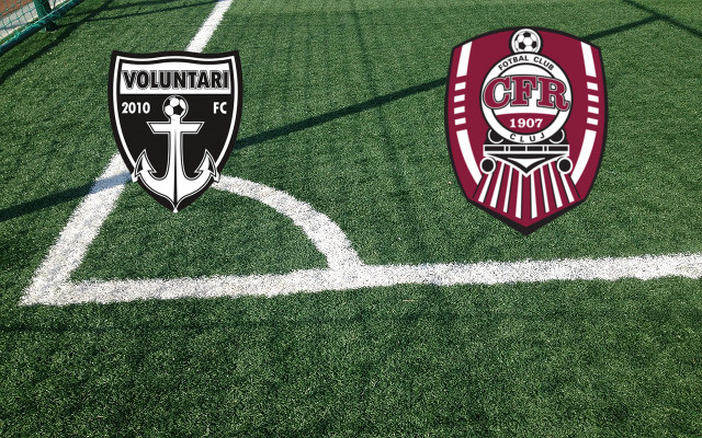 Formazioni FC Voluntari-CFR Cluj