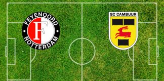 Formazioni Feyenoord-Cambuur