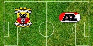 Formazioni Go Ahead Eagles-AZ Alkmaar