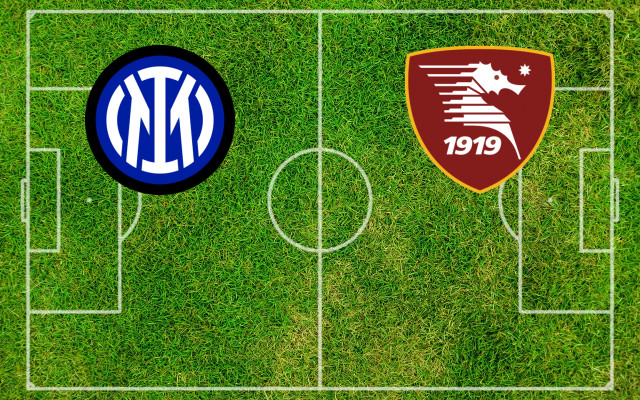 Formazioni Inter-Salernitana