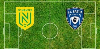 Formazioni Nantes-SC Bastia