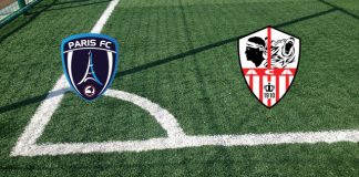 Formazioni Paris FC-AC Ajaccio
