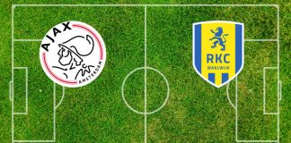 Formazioni Ajax-RKC Waalwijk
