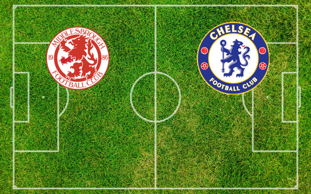 Formazioni Middlesbrough-Chelsea
