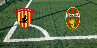 Formazioni Benevento-Ternana