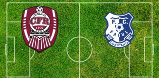 Formazioni CFR Cluj-FCV Farul Constanta