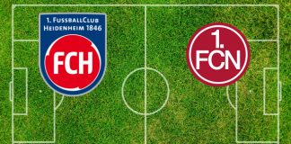 Formazioni FC Heidenheim-Norimberga