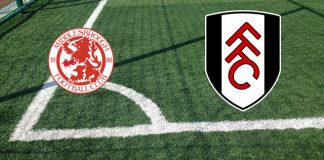 Formazioni Middlesbrough-Fulham