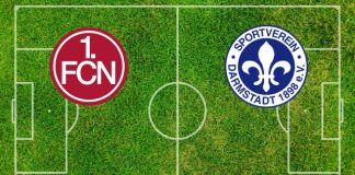 Formazioni Norimberga-SV Darmstadt