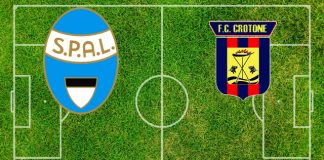 Formazioni Spal-Crotone