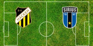 Formazioni BK Hacken-IK Sirius FK