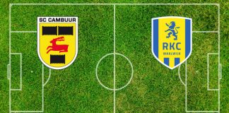 Formazioni Cambuur-RKC Waalwijk