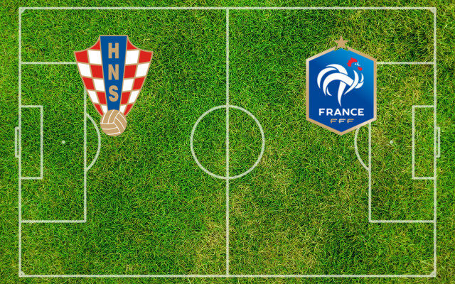 Formazioni Croazia-Francia