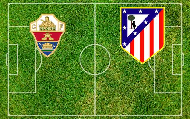 Formazioni Elche-Atletico Madrid