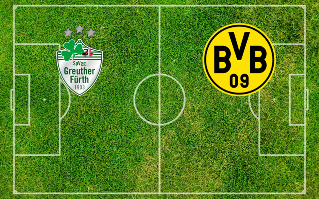 Formazioni Greuther Furth-Borussia Dortmund