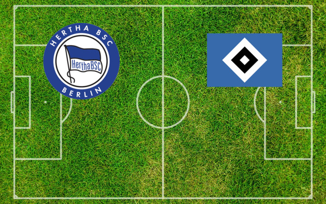 Formazioni Hertha BSC-Amburgo