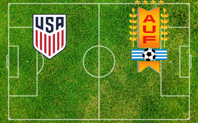 Formazioni USA-Uruguay
