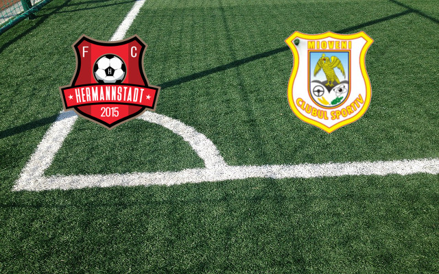 Formazioni AFC Hermannstadt-CS Mioveni