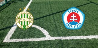 Formazioni Ferencvaros-Slovan Bratislava