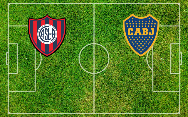 Formazioni San Lorenzo-Boca Juniors