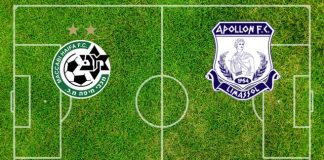 Formazioni Maccabi Haifa-Apollon Limassol