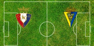 Formazioni Osasuna-Cadiz