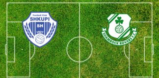 Formazioni Shkupi-Shamrock Rovers