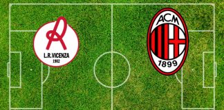 Formazioni Vicenza-Milan