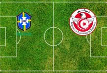 Formazioni Brasile-Tunisia
