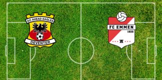 Formazioni Go Ahead Eagles-FC Emmen
